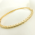 Load image into Gallery viewer, KG102. 14K Solid Gold Diamonds Bangle