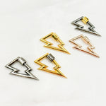 Load image into Gallery viewer, DC726. Sterling Silver Ray Screw Clasp
