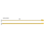 Load image into Gallery viewer, BTN65183. 14k Solid Gold Diamond Tennis Bracelet