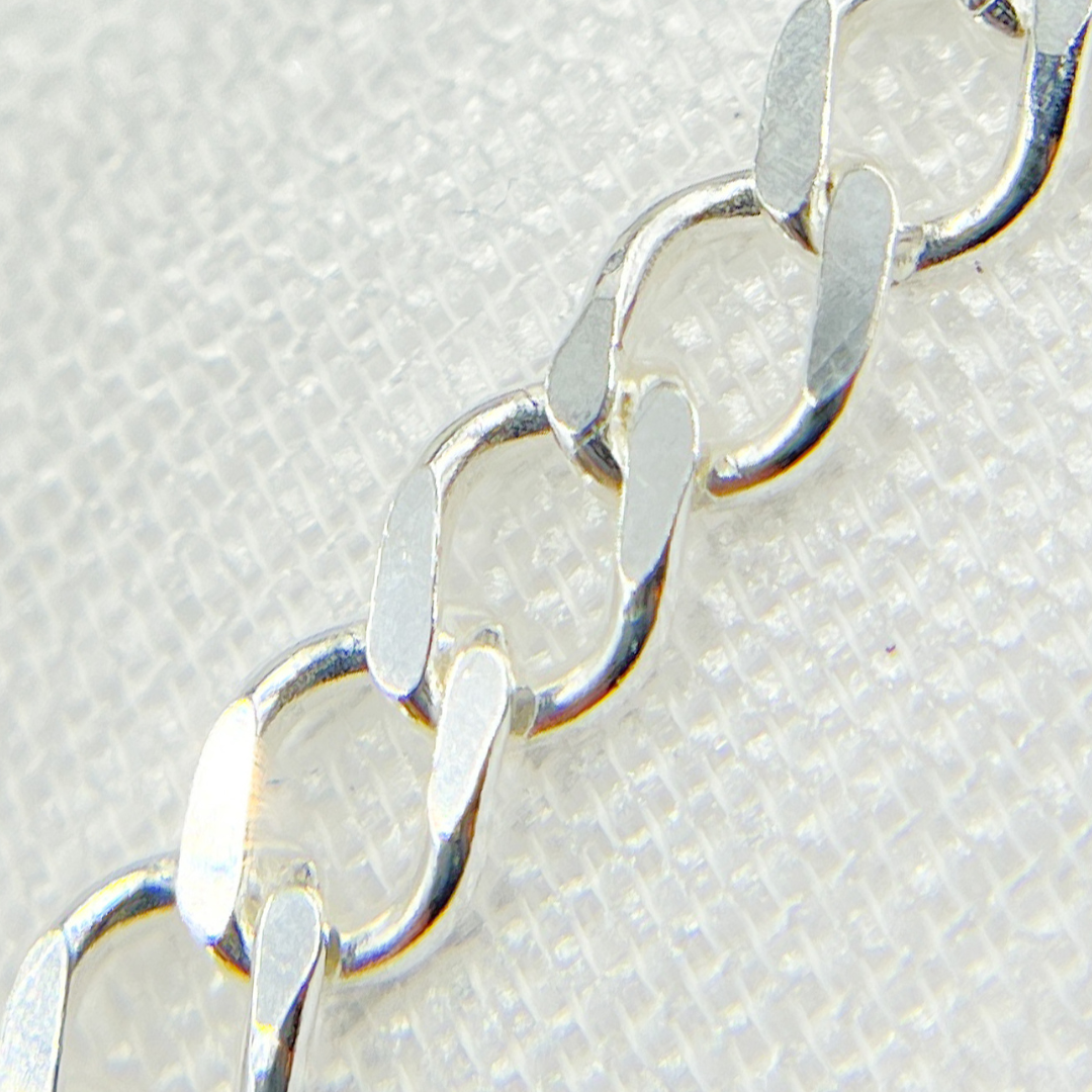 Cuban Flat Curb Link Chains