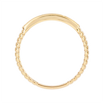 Load image into Gallery viewer, 14K Solid Gold Diamond Cluster Band Ring