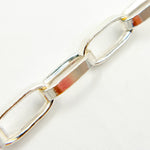 Load image into Gallery viewer, Buy Now Sterling Silver Flat Oval Cable Chains