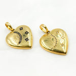 Load image into Gallery viewer, Diamond Sterling Silver Heart Pendant