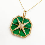 Load image into Gallery viewer, Buy 14K Gold Star Pendants