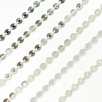 Load image into Gallery viewer, Buy Silver Textured Disc Chains