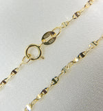 Load image into Gallery viewer, 14K Solid Gold Marina Link Chain