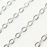 Load image into Gallery viewer, Silver Flat Cable Chain