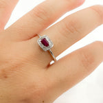 Load image into Gallery viewer, Buy Now Solid Gold Diamond and Ruby Rings