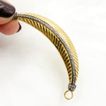 Load image into Gallery viewer, Buy Diamond & Sterling Silver Leaf Connector Pendant