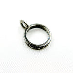Load image into Gallery viewer, Diamond Sterling Silver Round Bail