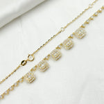 Load image into Gallery viewer, NK401364. 14K Solid Gold Diamond Necklace