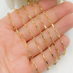 Load image into Gallery viewer, Y43GP.  Gold Plated Sterling Silver Box Chain