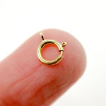Load image into Gallery viewer, GFSRC2. 6MM Gold Filled Spring Ring Clasp