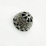Load image into Gallery viewer, DC755. Diamond & Sterling Silver Bead Cap