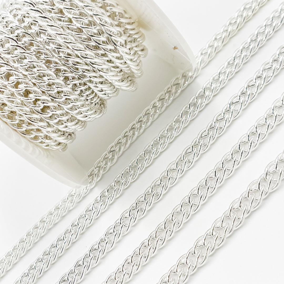 Buy Sterling Silver Double Curb Chain