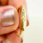 Load image into Gallery viewer, 14K Solid Gold Diamond Ring.