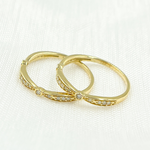 Load image into Gallery viewer, 14K Solid Gold Diamond Ring.