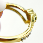 Load image into Gallery viewer, 14K Solid Gold Diamond Heart Ring.