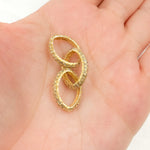 Load image into Gallery viewer, Buy Now Sterling Silver Marquise Link Connector Pendant