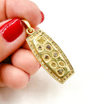 Load image into Gallery viewer, Shop Sterling Silver Rectangle Pendant with Gemstone