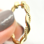 Load image into Gallery viewer, GDT101. 14K Solid Gold Cross Hoop Earrings