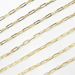 Load image into Gallery viewer, Z113GS. Two Tone Sterling Silver and Gold Plated Paperclip Textured Chain