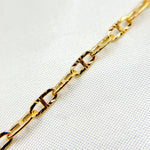 Load image into Gallery viewer, V249GF. 14K Gold Filled Diamond Cut Marina Link Chain