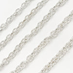Load image into Gallery viewer, Buy Now Sterling Silver Smooth Oval Cable Link Chain