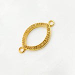 Load image into Gallery viewer, DC887. Diamond Sterling Silver Marquise Shape Connector