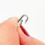 Load image into Gallery viewer, Buy Oxidized Sterling Silver Oval Clasp