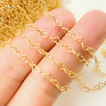 Load image into Gallery viewer, 629GF. 14K Gold Filled Heart Link Chain