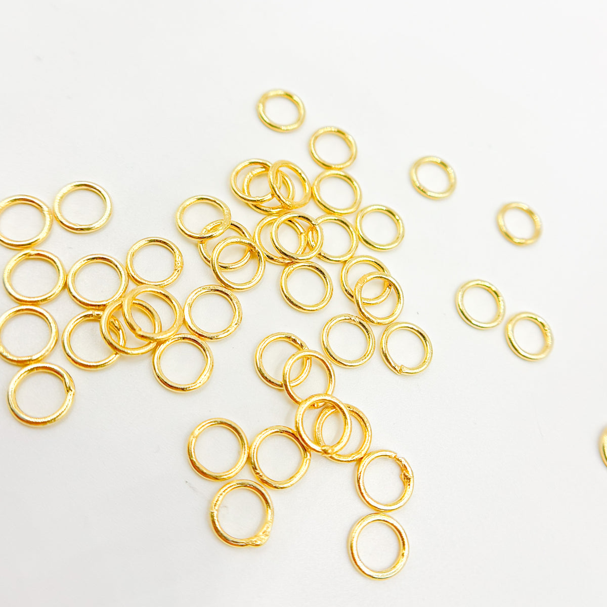 Close Gold Plated Jump Ring