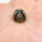 Load image into Gallery viewer, DC754. Diamond & Sterling Silver Bead Cap