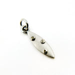 Load image into Gallery viewer, DC203. Diamond Sterling Silver Marquise Pendant