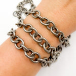 Load image into Gallery viewer, Sterling Silver Smooth Cable Chain