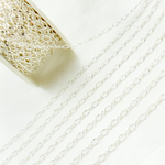 Load image into Gallery viewer, 925 Sterling Silver Long and Short Links Chain. V239SS
