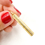 Load image into Gallery viewer, DP266. Diamond Sterling Silver Rectangle Pendant