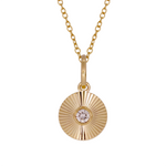 Load image into Gallery viewer, 14K Solid Gold Diamond Necklace