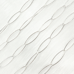 Load image into Gallery viewer, Y48SS. Sterling Silver Diamond Cut Marquise Link Chain