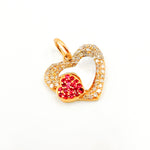 Load image into Gallery viewer, 14K Gold Heart Pendant