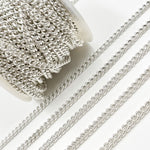 Load image into Gallery viewer, Sterling Silver Curb Chains