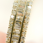 Load image into Gallery viewer, KG88. 14K Solid Gold Diamonds Bangle