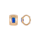 Load image into Gallery viewer, Solid Gold Diamond and Gemstone Charm