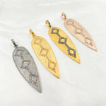Load image into Gallery viewer, DP129. Diamond Sterling Silver Arrow Pendant