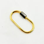 Load image into Gallery viewer, DC605. Sterling Silver Screw Oval Clasp