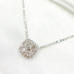 Load image into Gallery viewer, TJ0012. 14K Solid Gold Diamond Necklace