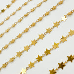 Load image into Gallery viewer, V312GF. 14K Gold-Filled Fancy Star-Link Chain