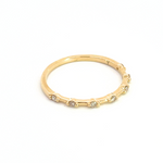 Load image into Gallery viewer, 14k Solid Gold Diamond Ring.