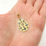 Load image into Gallery viewer, Sterling Silver Drop Flower Pendant
