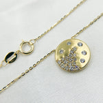 Load image into Gallery viewer, NT403616. 14K Solid Gold Diamond Necklace